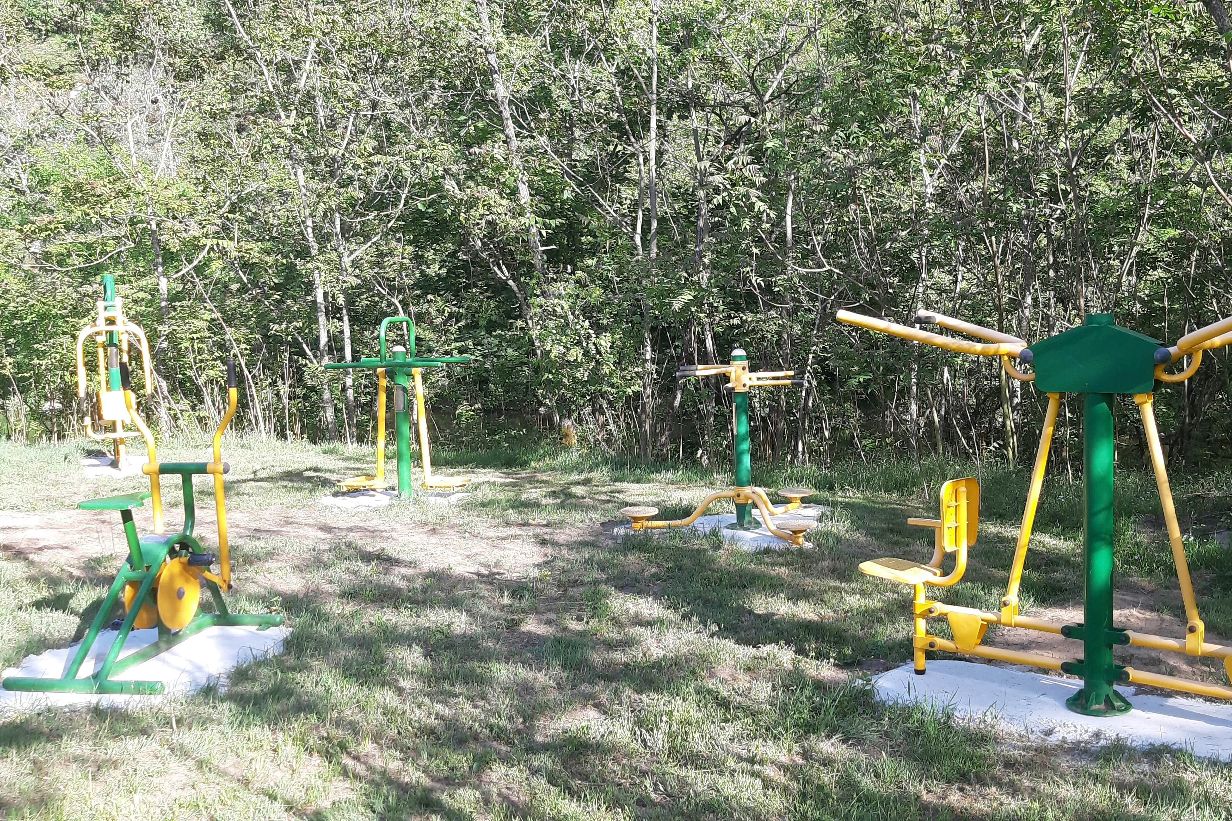 Camping Le Viaduc - Outdoor-Trainingsgeräte