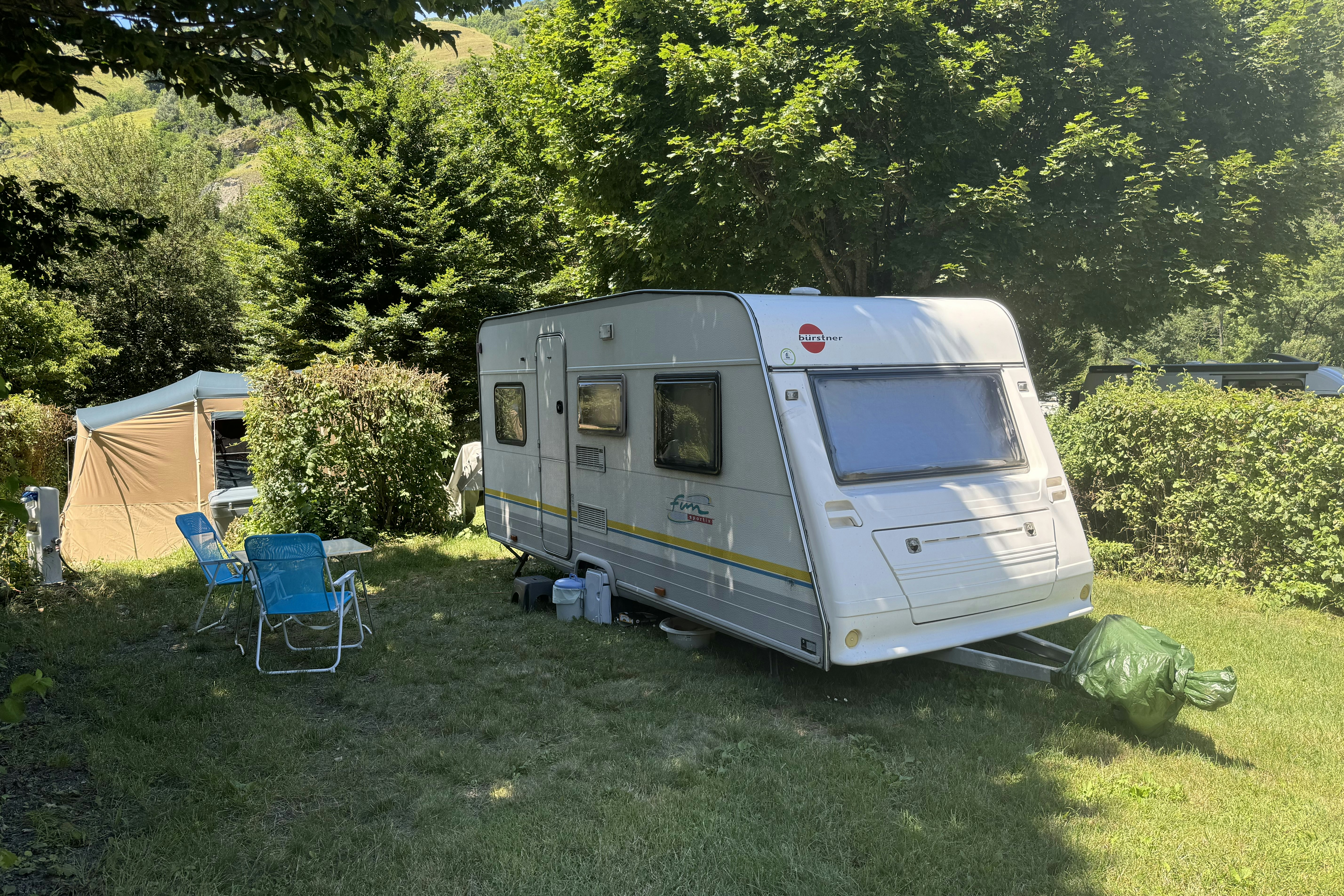Camping L'Eden de la Vanoise - Standplatz auf dem Campingplatz