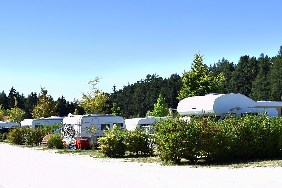 LEGOLAND Feriendorf Campingplatz - Standplätze auf dem Campingplatz