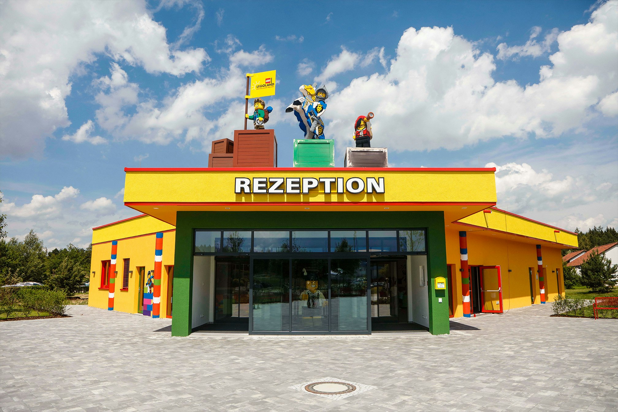 LEGOLAND Feriendorf Campingplatz Rezeptionsgebäude
