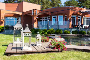 Camping Lepanina - Restaurant auf dem Campingplatz
