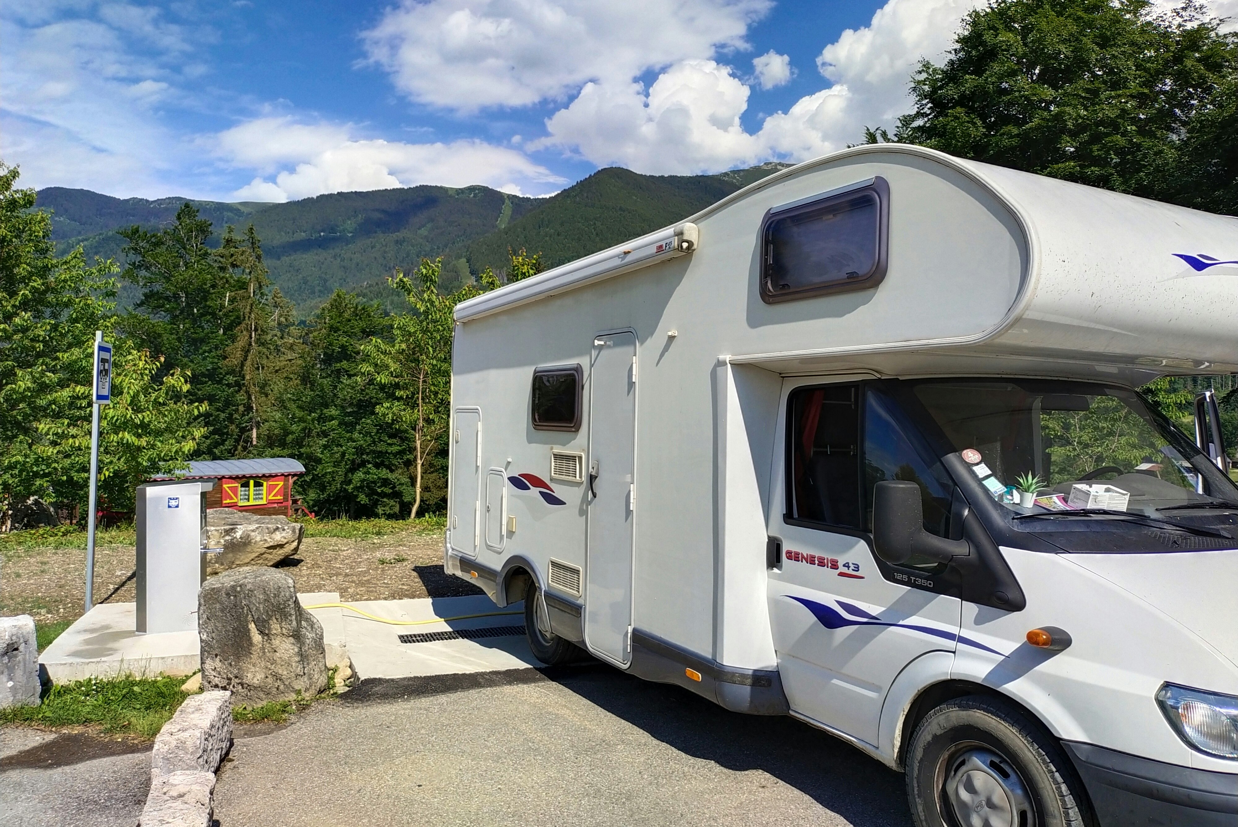 Camping Les 7 Laux - Standplätze auf dem Campingplatz