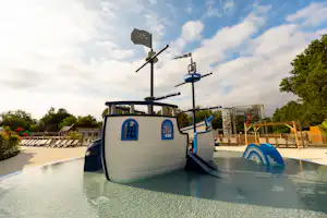 Yelloh! Village Médoc Océan Camping Les Acacias - Wasserspielplatz für Kinder auf dem Campingplatz