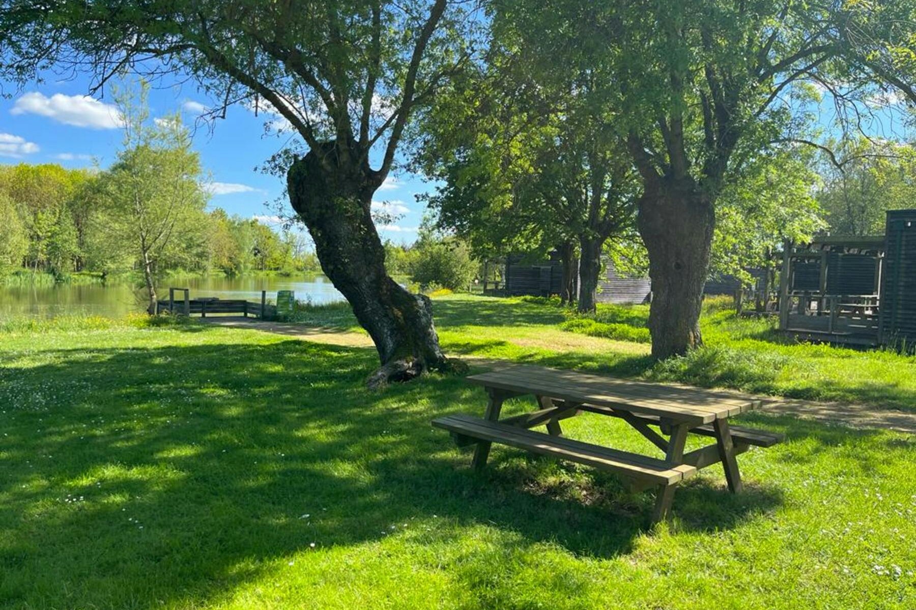 Camping Les Adilllons - Aquadis Loisirs - Blick auf den grünen Campingplatz