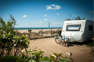 Camping Les Ayguades - Standplätze direkt am Strand