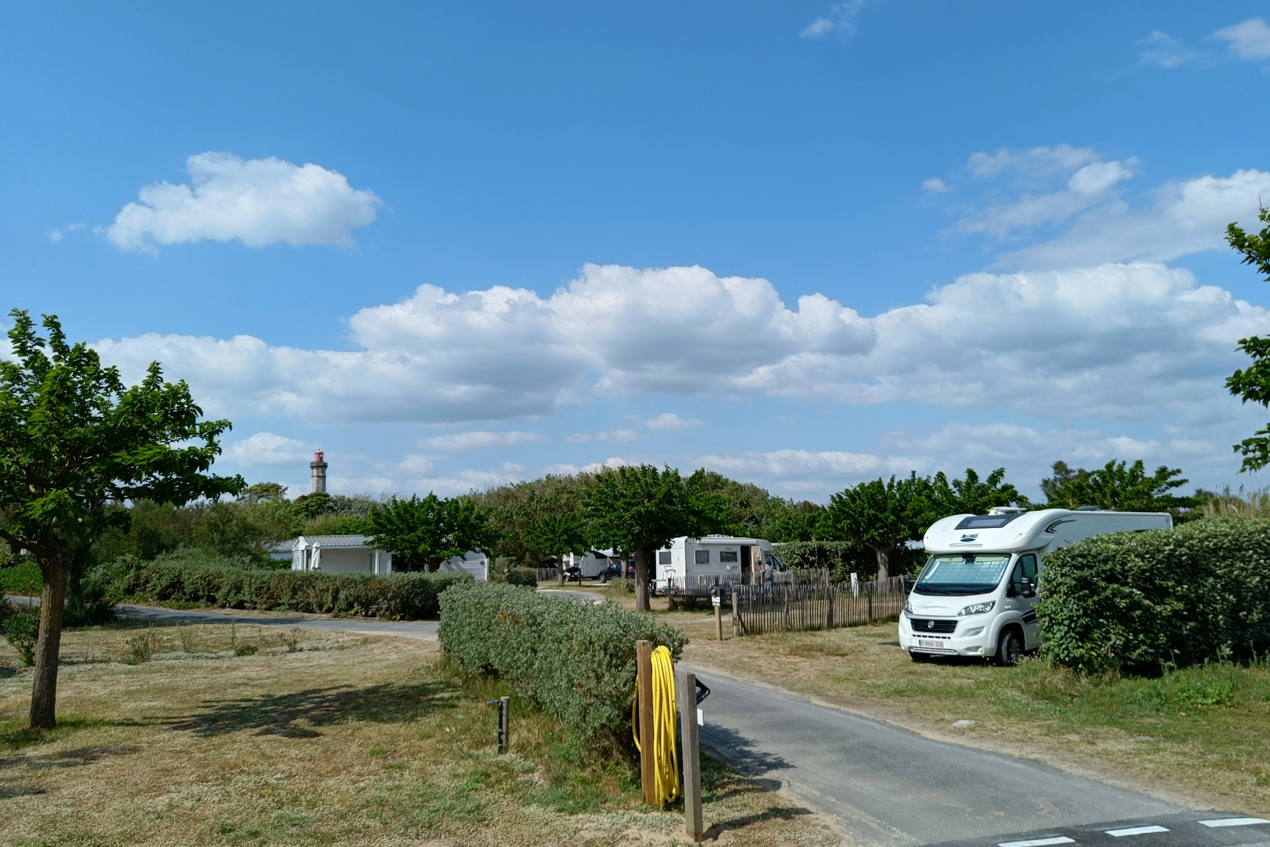 Camping Les Baleines  - Stellplätze auf dem Campingplatz