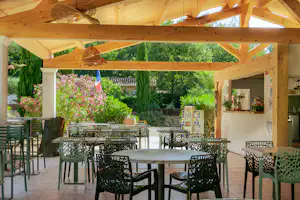 Camping Villaverde Camping Les Blimouses - Restaurant auf dem Campingplatz
