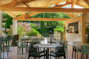 Camping Villaverde Camping Les Blimouses - Restaurant auf dem Campingplatz