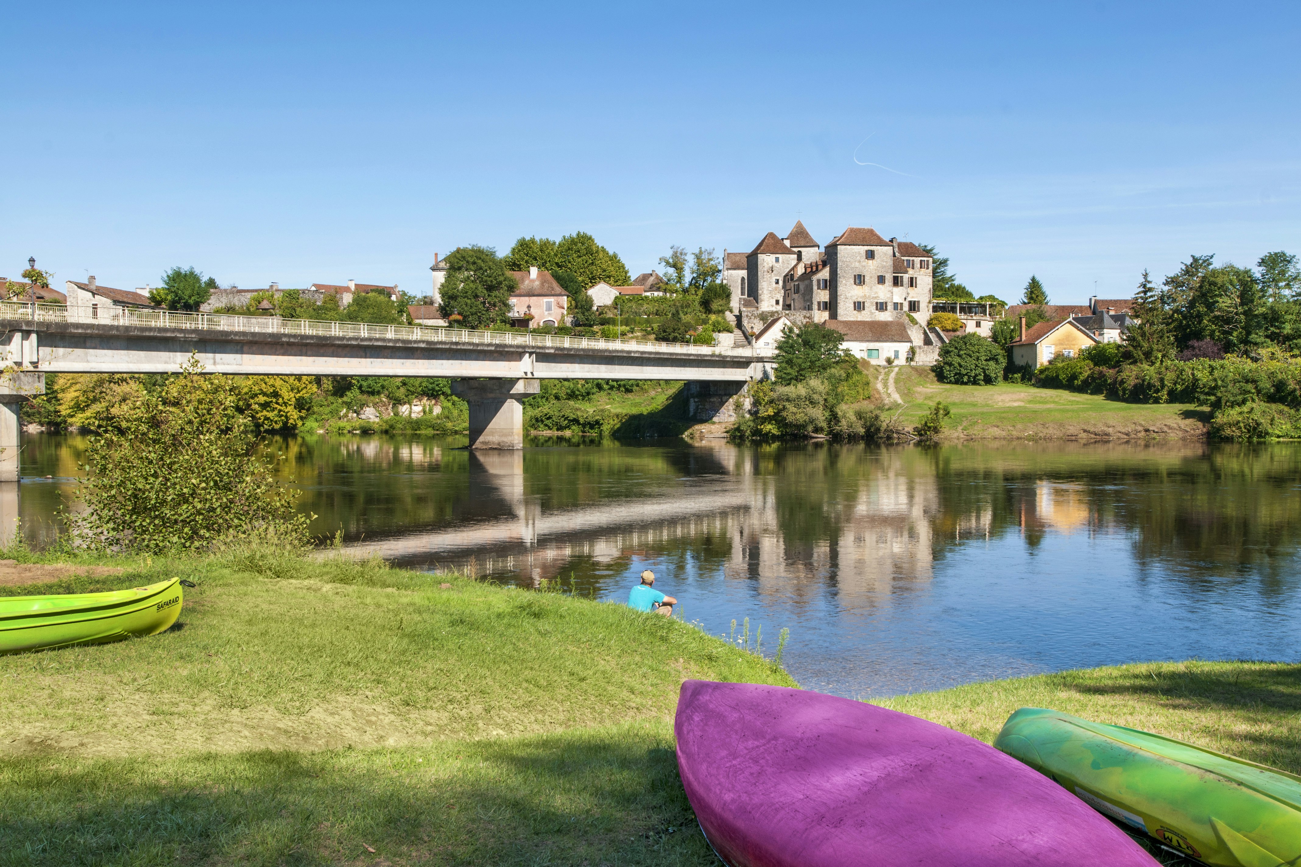 Camping Les Borgnes - Fluss in der Umgebung des Campingplatzes