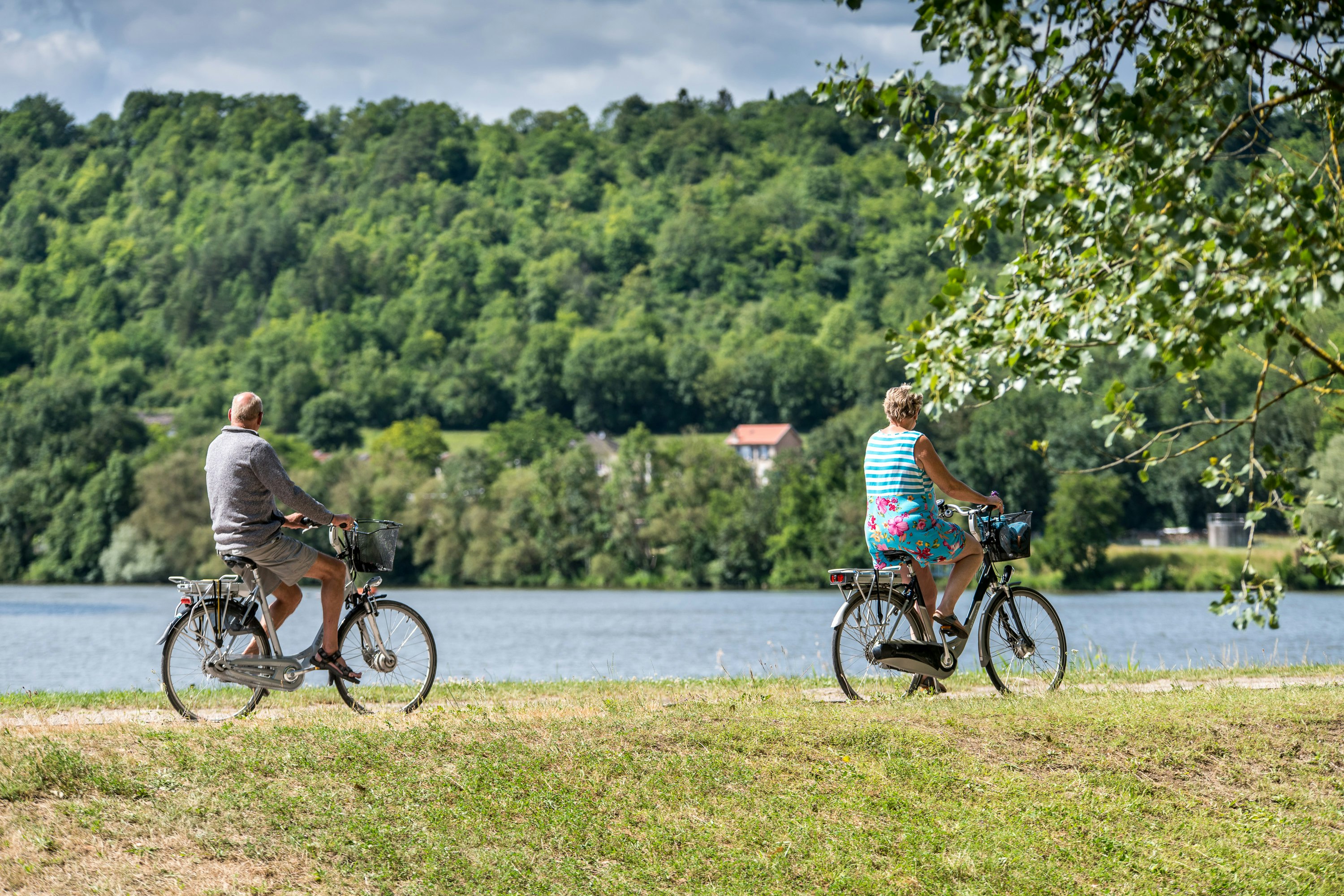 Camping Les Boucles de La Moselle - Fahrradtour in Umgebung des Campingplatzes