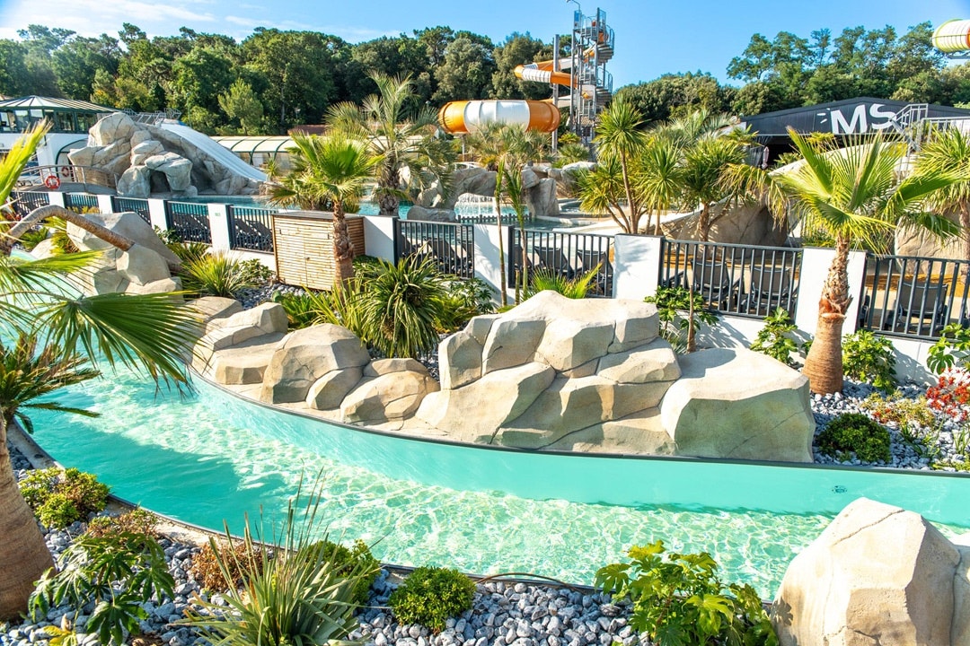 Camping Club MS Les Brunelles - Freibad auf dem Campingplatz