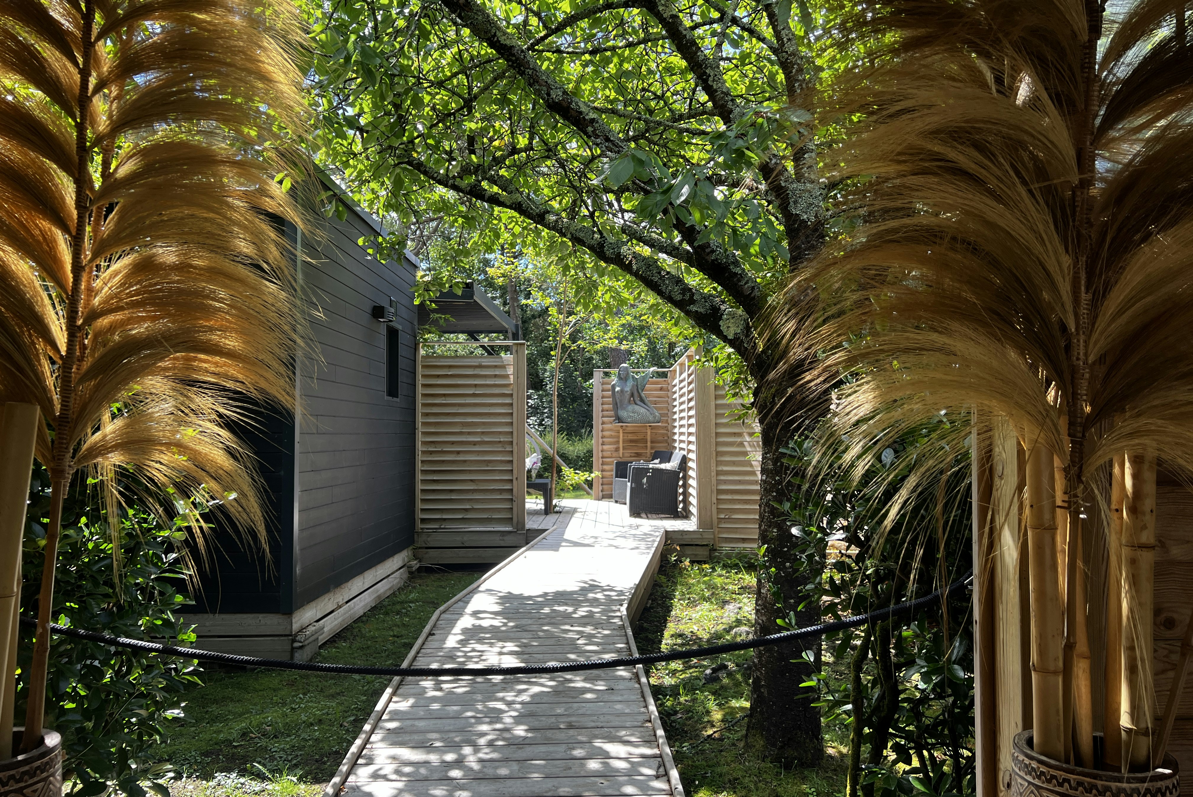 Camping Les Bruyères de Carnac  - Mobilheime auf dem Campingplatz
