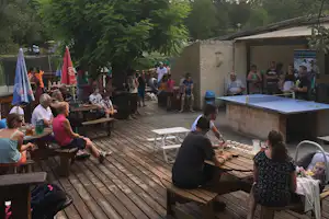 Camping Les Cariamas - Campingplatz-bar Terrasse