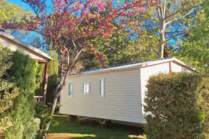 Camping Les Casteillets - Mobilheime auf dem Campingplatz