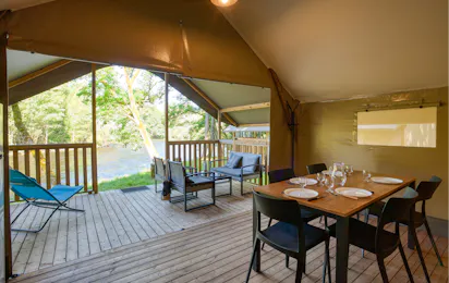 Camping Les Chalets sur la Dordogne