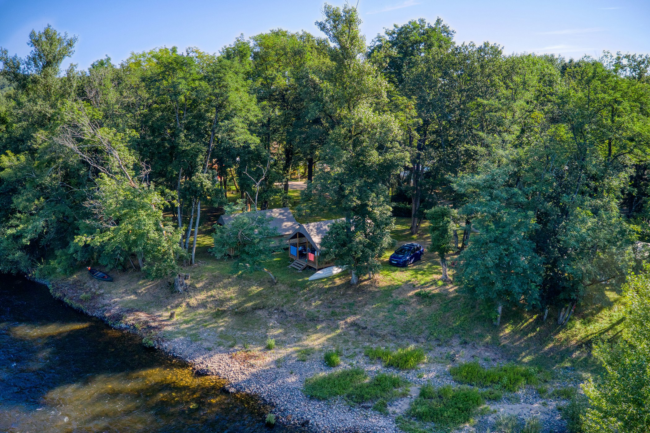 Camping Les Chalets sur la Dordogne