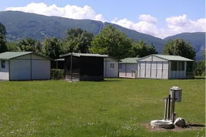 Camping Les Charmilles - Mobilheime auf dem Campingplatz