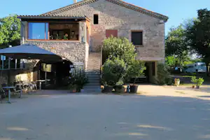 Camping Les Chataigniers - Rezeption des Campingplatzes