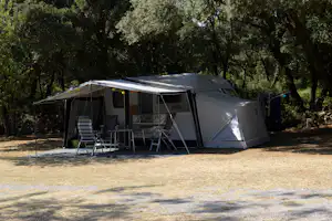Camping Les Chênes - Wohnwagen mit Veranda