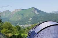 Camping Les Châtaigniers - das Panorama der Berge