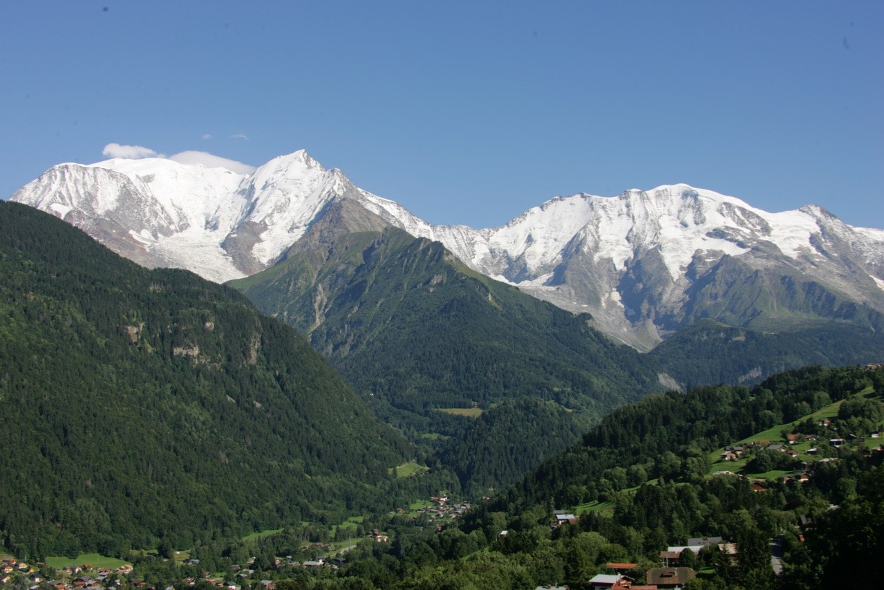 Camping Les Dômes de Miage -  Umgebung des Campingplatzes