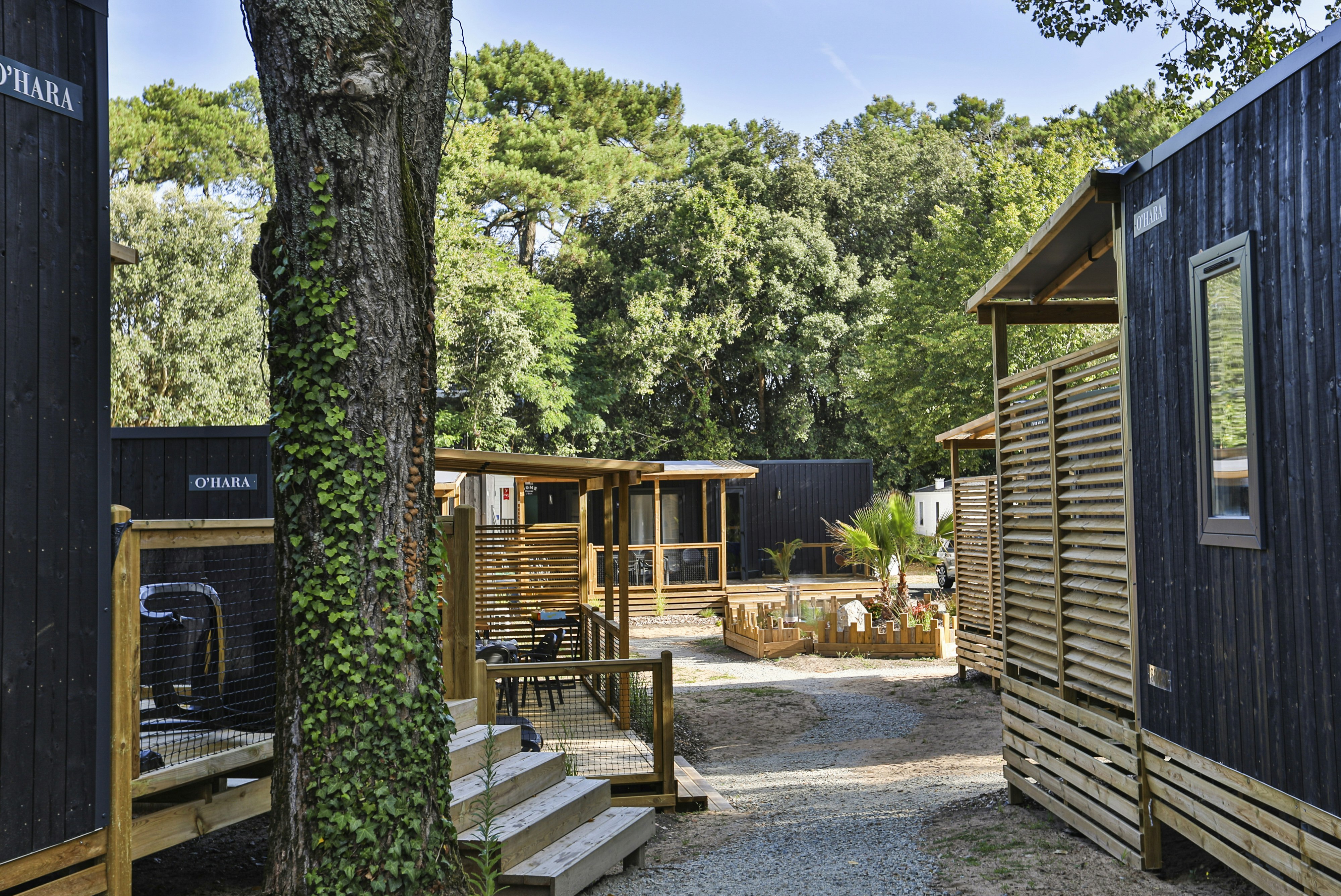 Flower Camping Les Dunes  - Mobilheime auf dem Campingplatz