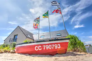 Camping Les Embruns - Eingang zum Campingplatz