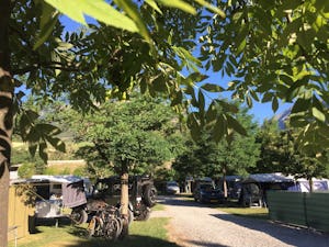 Camping Les Eygas - Standplätze auf dem Campingplatz