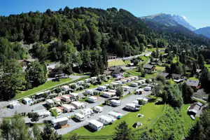 Camping Les Frassettes - Übersicht auf den Campingplatz