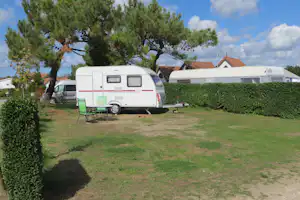 Camping Les Galets de la Mollière - Wohnmobilstellplatz auf dem Campingplatz
