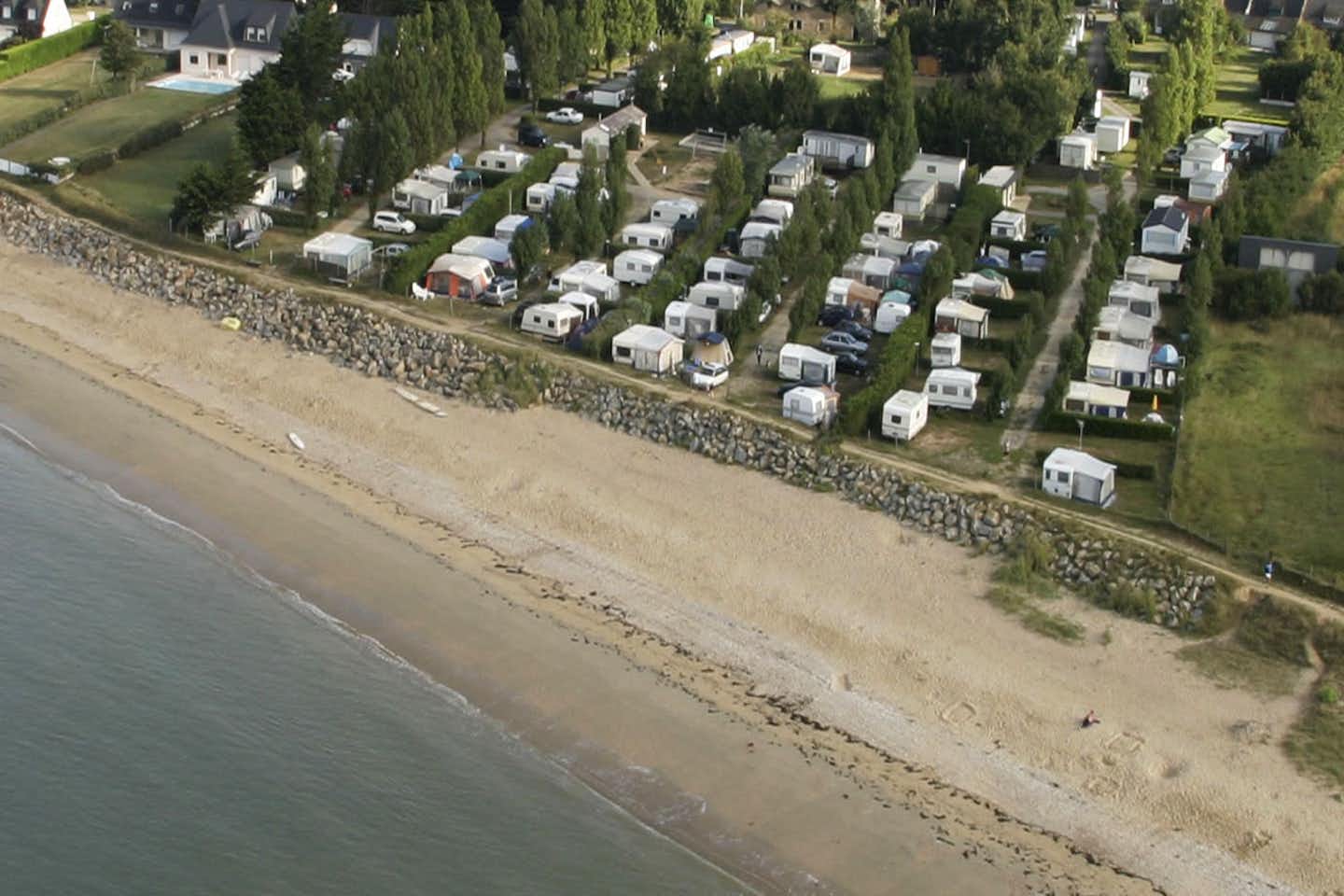 Camping Les Goélands - Campingplatz Luftaufnahme