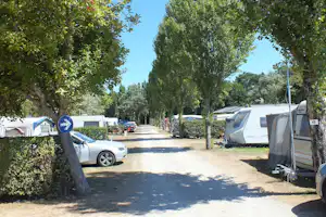Camping Les Goélands - Stellplatz vom Campingplatz im Grünen