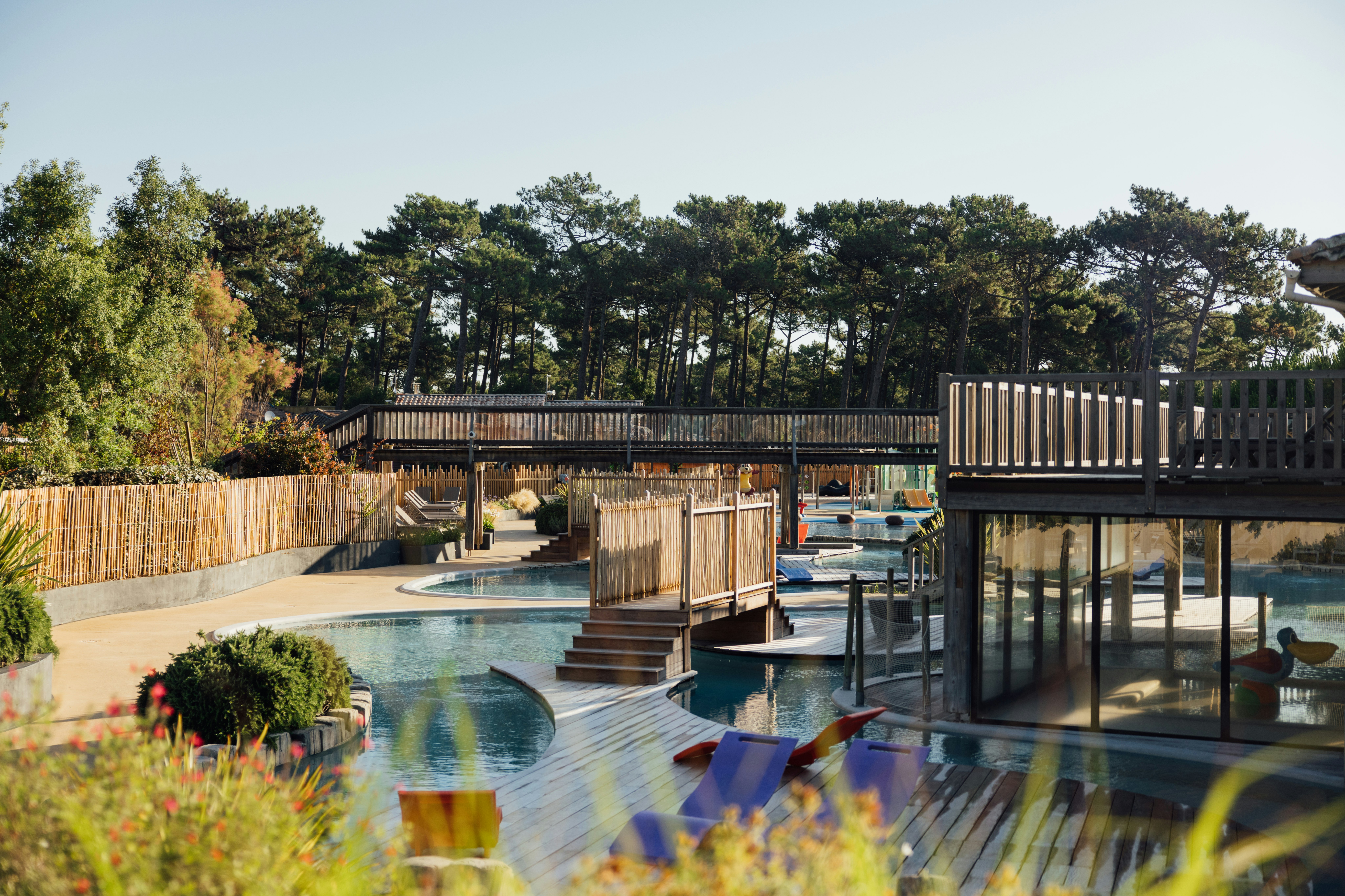 Yelloh! Village Les Grands Pins  - Wasserpark auf dem Campingplatz