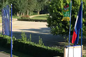 Camping Les Granges - Eingang des Campingplatz