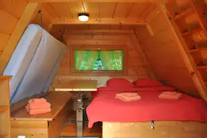 Camping Les Grottes - Mobilheim von Innen