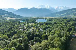 Flower Camping les Iles Camping Les Iles Tohapi - Campingplatz aus der Vogelperspektive