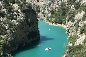 Camping Les Lavandes - Blick auf den See