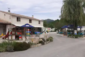 Camping Les Lavandes - Eingang des Campingplatz