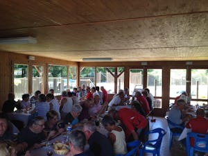 Camping Seasonova les Marguerites Camping Les Marguerites - Speisesaal auf dem Campingplatz