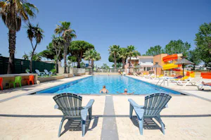 Camping Les Jardin D'Agathe Camping les Mimosas Agde - Freibad auf dem Campingplatz