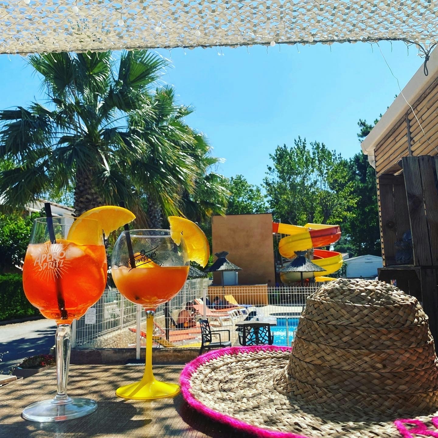 Camping Les Jardin D'Agathe  Camping les Mimosas Agde - Getränke aus der Bar des Campingplatzes