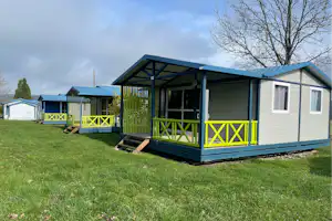 Camping Les Naïades - Mobilheime auf dem Campingplatz
