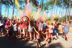 Camping Les Oyats- Kinder Animation auf dem Campingplatz