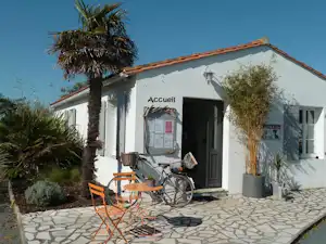 Camping Les Pérouses du Phare Camping Les Perouses - Rezeption auf dem Campingplatz