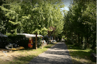 Camping Les Peupliers  -  Stellplatz vom Campingplatz im Grünen
