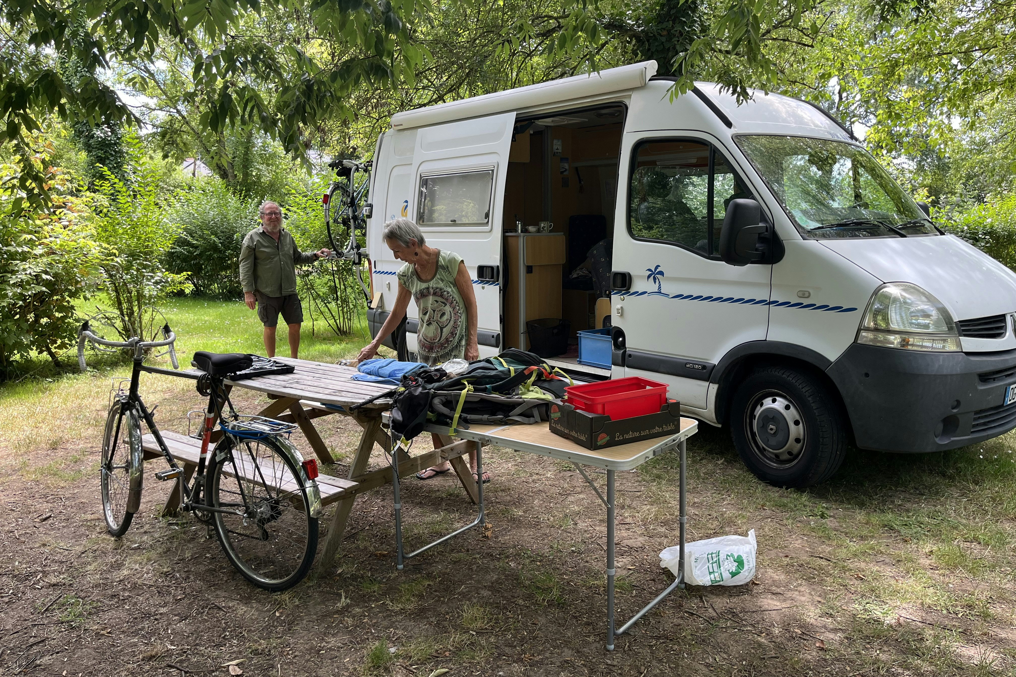 Camping de Montlouis-sur-Loire - Standplätze auf dem Campingplatz
