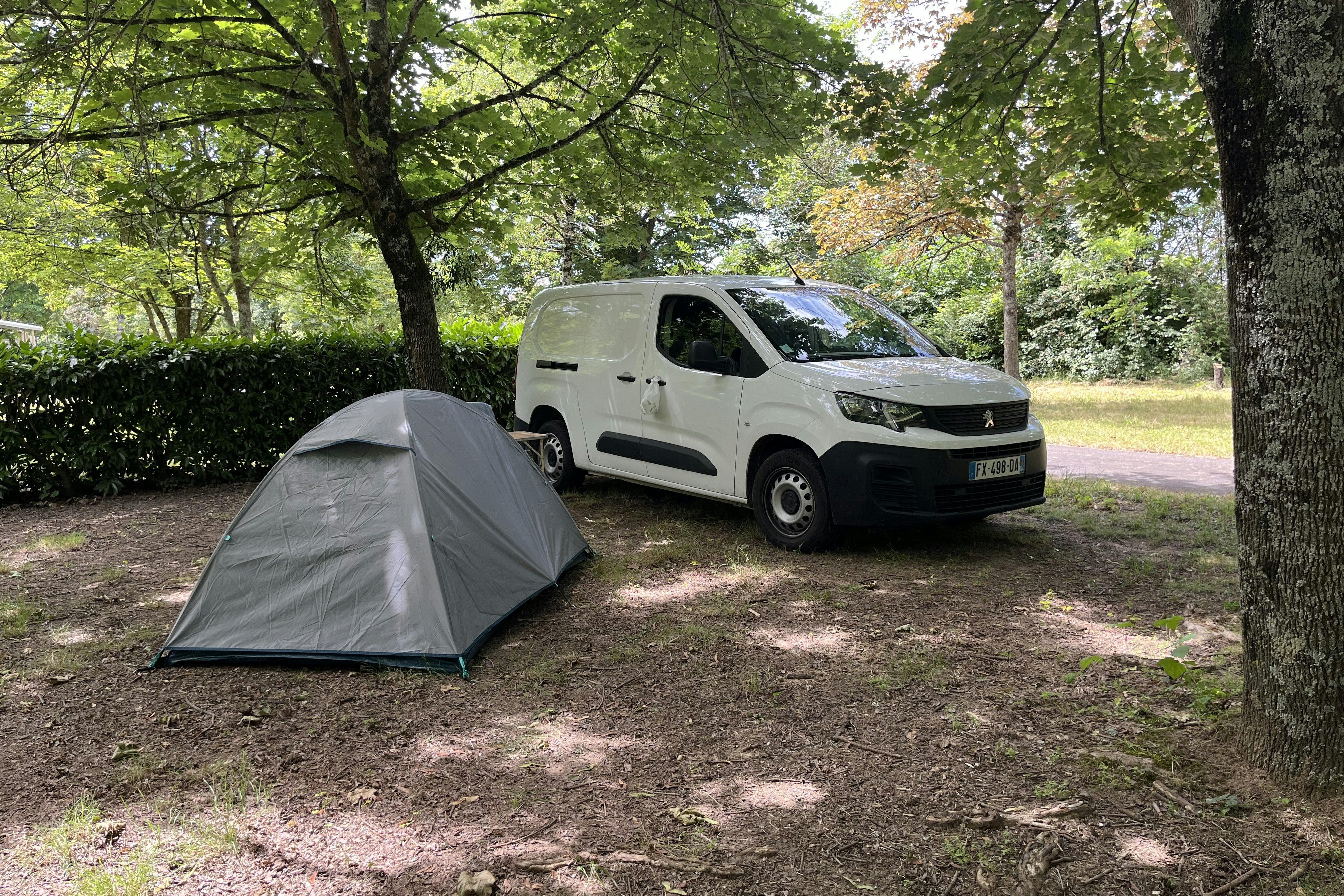 Camping de Montlouis-sur-Loire - Zeltplatz auf dem Campingplatz