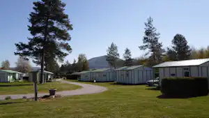 Camping Les Pinasses - Mobilheime auf dem Campingplatz