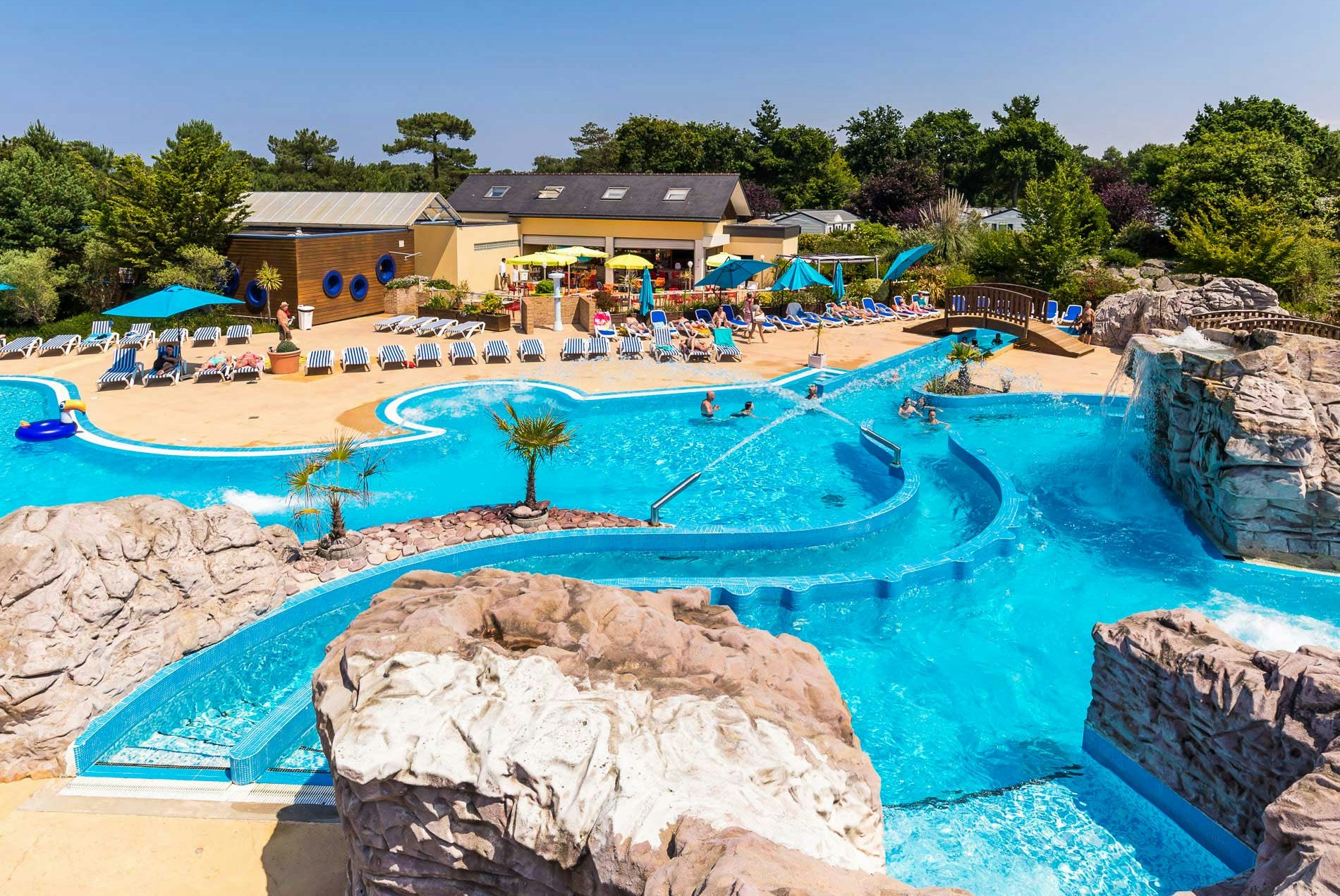 Yelloh! Village Les Pins - Wasserpark auf dem Campingplatz