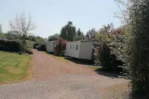 Camping Les Pommiers Pays d'Auge - Mobilheime auf dem Campinglatz